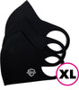 SAFESAVE zwarte mondkapjes XL - 3 stuks