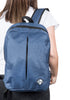 SafeSave rugtas – waterafstotend – rugtas met laptopvak – unisex  – 15.6 inch – schooltas – reistas – rugtas – rugzak  – schoudertas – tas – met usb poort -  usb ingang – usb aansluiting - donkerblauw
