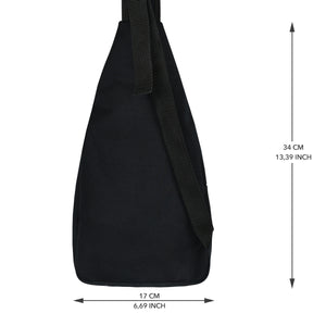 SafeSave rugtas – rugzak met 1 band – unisex  – slingbag – rugzak met usb poort - waterafstotend  – rugtas – rugzak  – schoudertas – tas –  crossbody tas - zwart